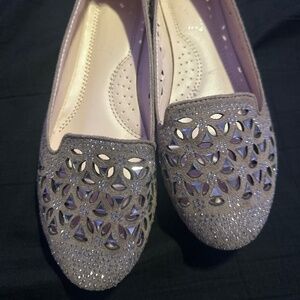 bedazzled flats